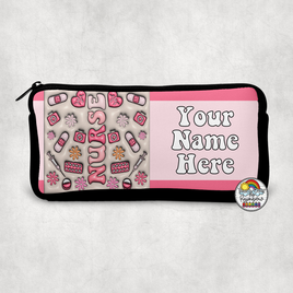 Nurse Pink Supplies Small Pencil Bag