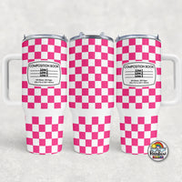 Checker Composition 2 All Colors- 40 oz. Cup
