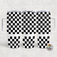 Plain Checker 2 All Colors- 40 oz. Cup