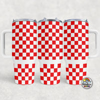 Plain Checker 2 All Colors- 40 oz. Cup