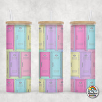 Lots of Lockers Glass Can