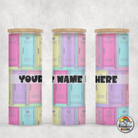 Lots of Lockers Glass Can