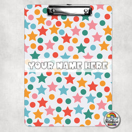 Coral Stars Clipboard