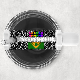 Composition Crayon Long Topper