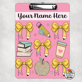 Pencil Bows 2 Clipboard