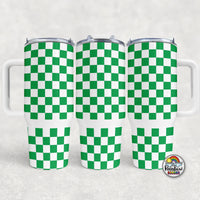 Plain Checker 2 All Colors- 40 oz. Cup