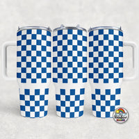 Plain Checker 2 All Colors- 40 oz. Cup
