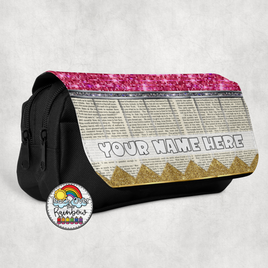 Chapter Book Pencil Large Pencil Bag
