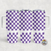Plain Checker 2 All Colors- 40 oz. Cup