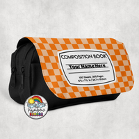 Checkered Comp 1 Large Pencil Bag