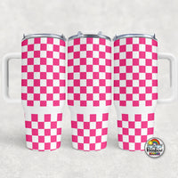 Plain Checker 2 All Colors- 40 oz. Cup