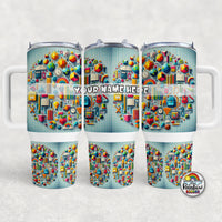 School Supplies 4- 40 oz. Cup