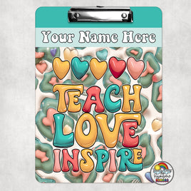 Teach Love Inspire 1 Clipboard