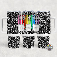 Teach Grade Repeat- 40 oz. Cup