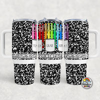 Teach Grade Repeat- 40 oz. Cup