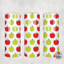Red & Green Apples Tumbler