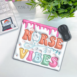 Nurse Vibes Puff Mouse Pad