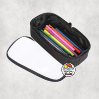 Yellow Bright TEACH Pencil Bag