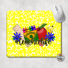 Yellow Bright Supplies Mouse Pad