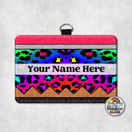 Neon Leopard Pencil Horizontal