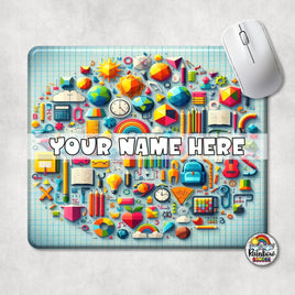 School Supplies 4 Mouse Pad