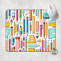 School Supplies 3 Mouse Pad