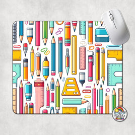 School Supplies 2 Mouse Pad