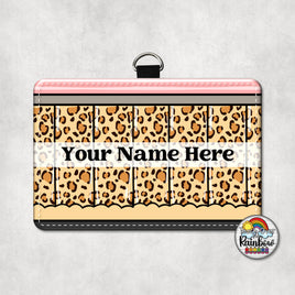 Tan Leopard Pencil Horizontal