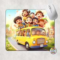 School Bus Driver Mouse Pad