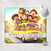 School Bus Driver Mouse Pad