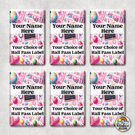 Pink Supplies-Hall Pass Set