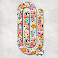 Just Full of Smiles Acrylic Paperclips