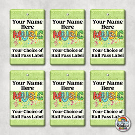 Music Teacher-Hall Pass Set