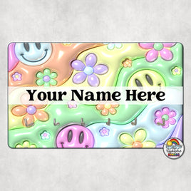 Smile Flower-Hall Pass Holder