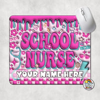 School Nurse Mouse Pad