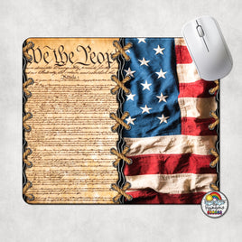 We the People Mouse Pad