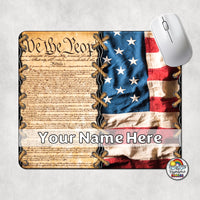 We the People Mouse Pad