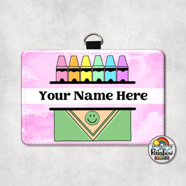 Water Color Crayons All Colors Horizontal