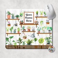 Crazy Plant Lady Mouse Pad