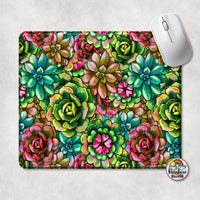Succulent Love Mouse Pad