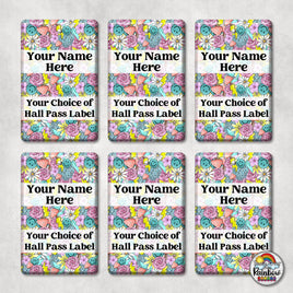 It's Groovy-Hall Pass Set