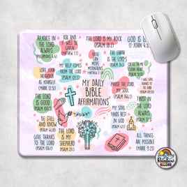 Bible Affirmations Mouse Pad