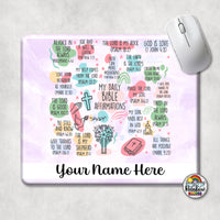 Bible Affirmations Mouse Pad