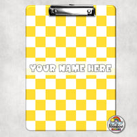 Plain Checkered 2 Clipboard