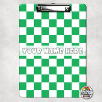 Plain Checkered 2 Clipboard