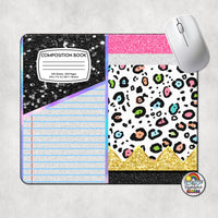 Pencil Combo Light Leopard Mouse Pad