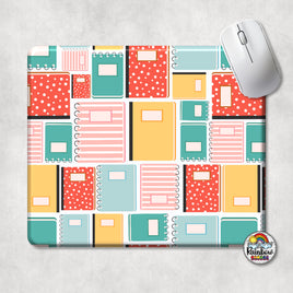 Coral Composition Mouse Pad