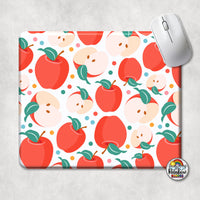 Coral Apples Mouse Pad