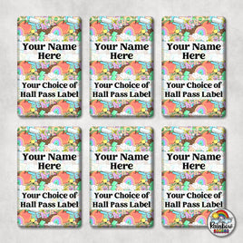 Teacher Things Leopard-Hall Pass Set