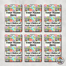 Teacher Things Eraser-Hall Pass Set